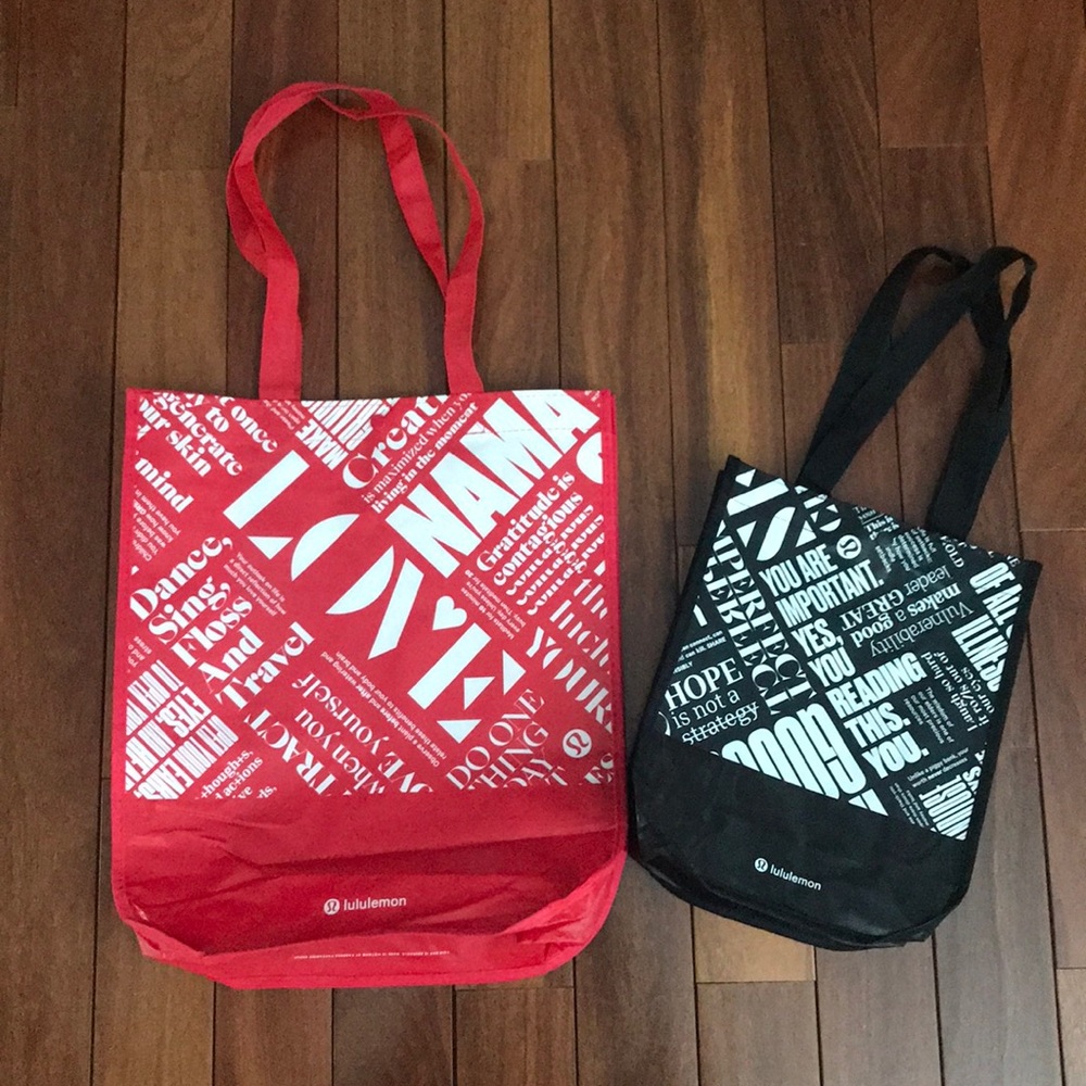 Two lululemon bags